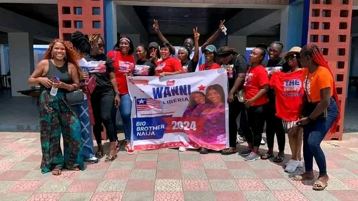 ekene_kele60684's tweet photo. The Voting Rally just got Started with Group 1 of ENERGY SQUAD LIBERIA 💪....

HAPPY WANNI FRIDAY IN LIBERIA 🔥 
LIBERIA FOR WANNI 🔥💪😊 

#WanniDanbaki
#wannixhandibbnaija
#BBNaija
#Liberia https://t.co/PQvx5sdpih