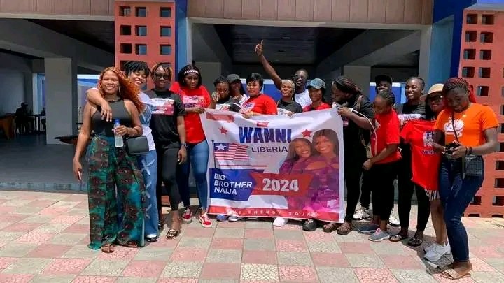 ekene_kele60684's tweet photo. The Voting Rally just got Started with Group 1 of ENERGY SQUAD LIBERIA 💪....

HAPPY WANNI FRIDAY IN LIBERIA 🔥 
LIBERIA FOR WANNI 🔥💪😊 

#WanniDanbaki
#wannixhandibbnaija
#BBNaija
#Liberia https://t.co/PQvx5sdpih
