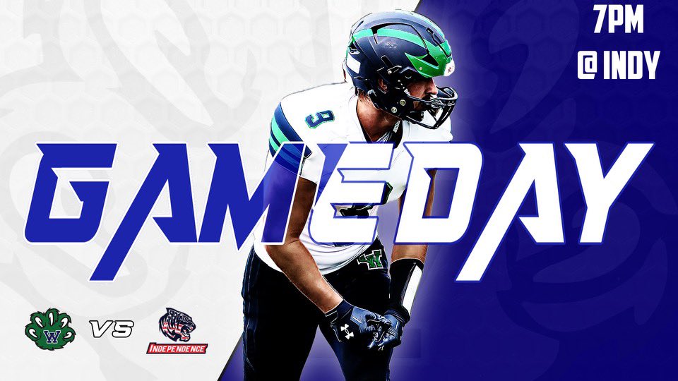 Best day of the week, game day!!! Big game tonight @ Indy!   Come join us at 7:00!