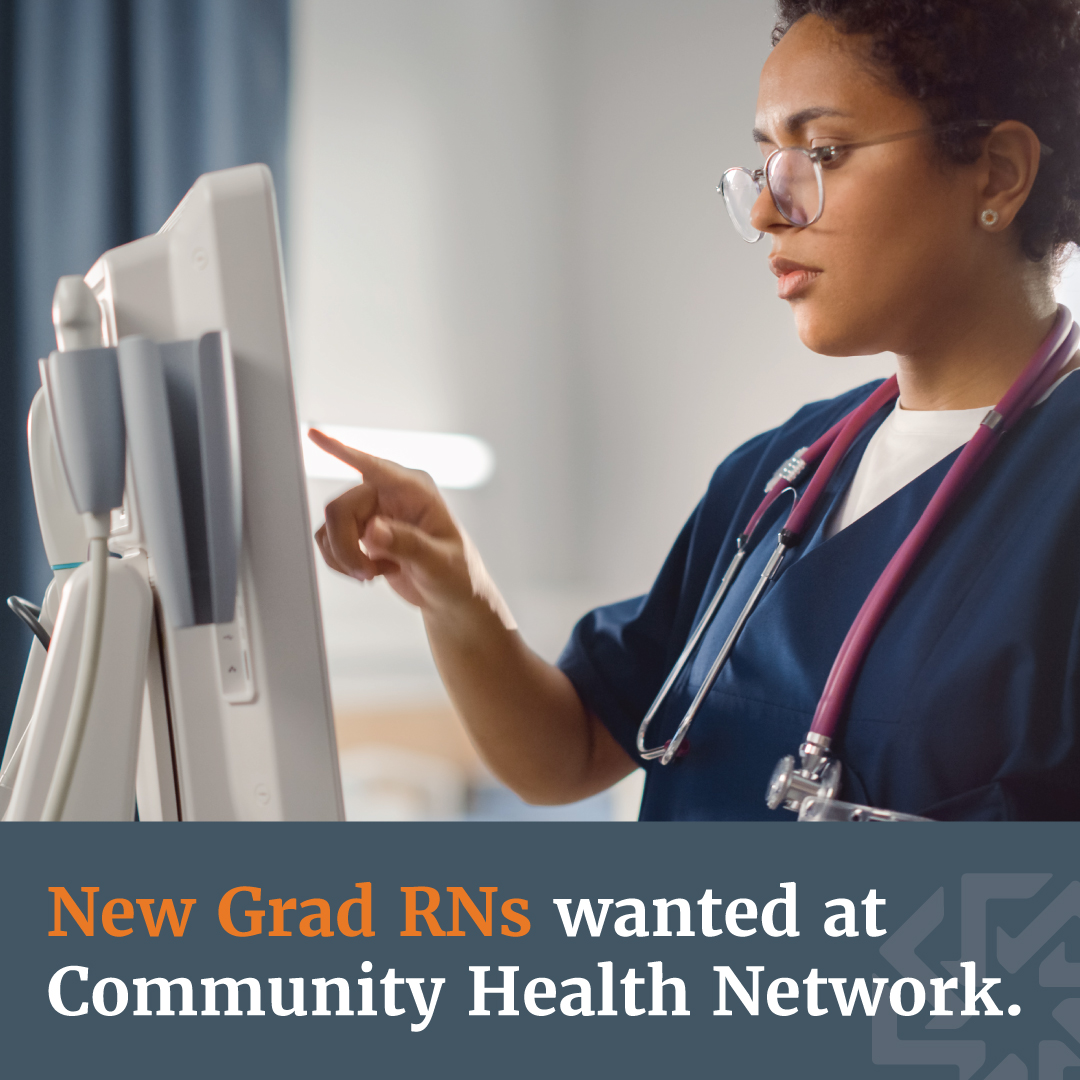 WorkAtCHNw's tweet photo. You’ve reached a huge milestone by finishing your schooling. Now it’s time to find the career of your dreams. Community Health Network is now hiring New Grad Nurses. Apply today: https://t.co/cBi8uS2m7d https://t.co/huw4D2QLmp