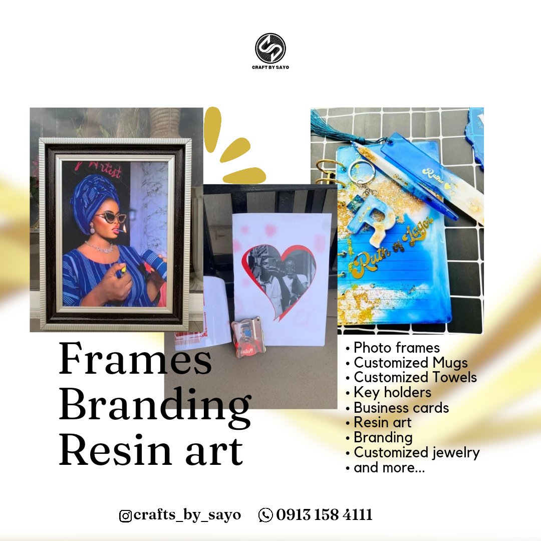 Oreofestudios's tweet image. Crafts_by_sayo blew her powder for me to create a brand identity for the brand, and guess what?? The powder worked!🥹 
The effect was so strong that it extended into the design itself because I delivered!✅️❤️🔥
Send a dm Let's work for you too!🚀

#oreofestudios #photographics