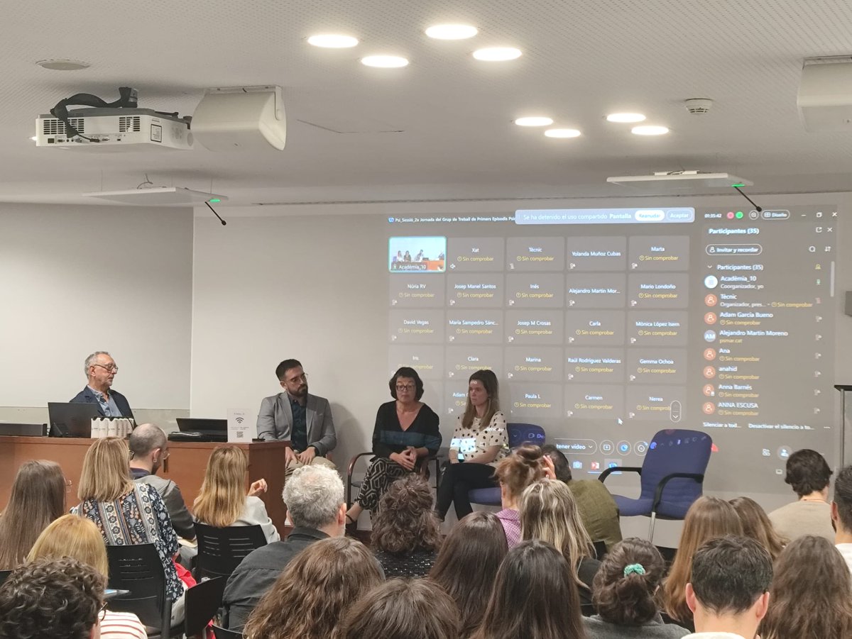 anna mane (@annamane4) on Twitter photo Grans ponents i èxit d' assistència a la II Jornada del Grup de Primers Episodis Psicòtics de la Societat Catalana de Psiquiatría i Salut Mental <a href="/SCPiSM/">Societat Catalana de Psiquiatria i Salut Mental</a> Grans ponents i èxit d' assistència a la II Jornada del Grup de Primers Episodis Psicòtics de la Societat Catalana de Psiquiatría i Salut Mental <a href="/SCPiSM/">Societat Catalana de Psiquiatria i Salut Mental</a>