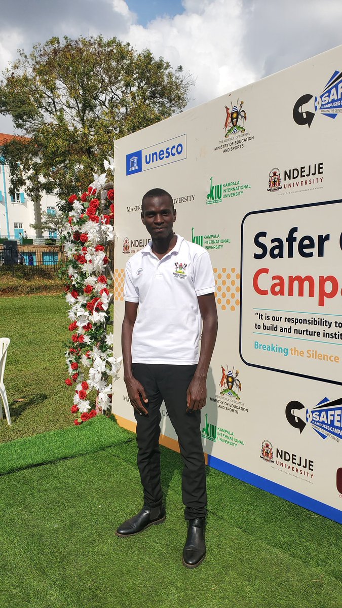 Joelwiigo's tweet image. Today, I witnessed the grand launch of the #SaferCampusesCampaign @Makerere freedom Square fighting GBV in Campuses
#BreakingtheSilence #UNESCOROSA #yptcampaign #safercampusescampaign @yptcampaign 
@safercampusesug 
@yptcampaign 
@makererere GMD
@unescoug @IamApass