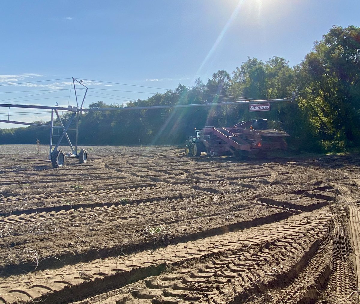 Came up this novel idea for washing dust off  equipment! lol!