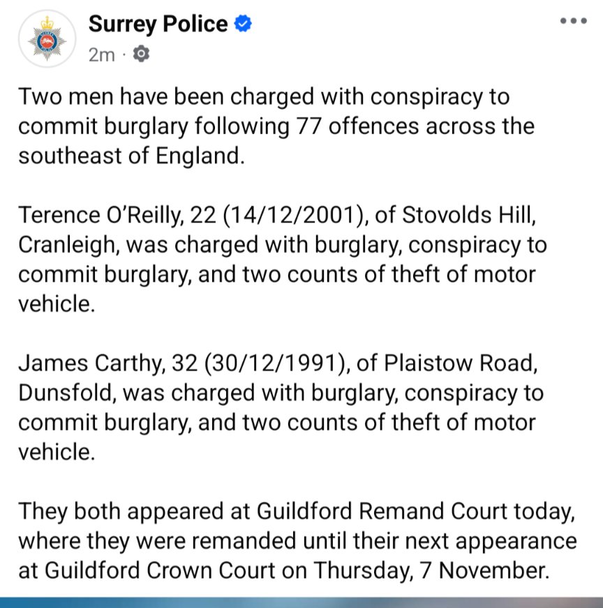 Outstanding work by officers 👏