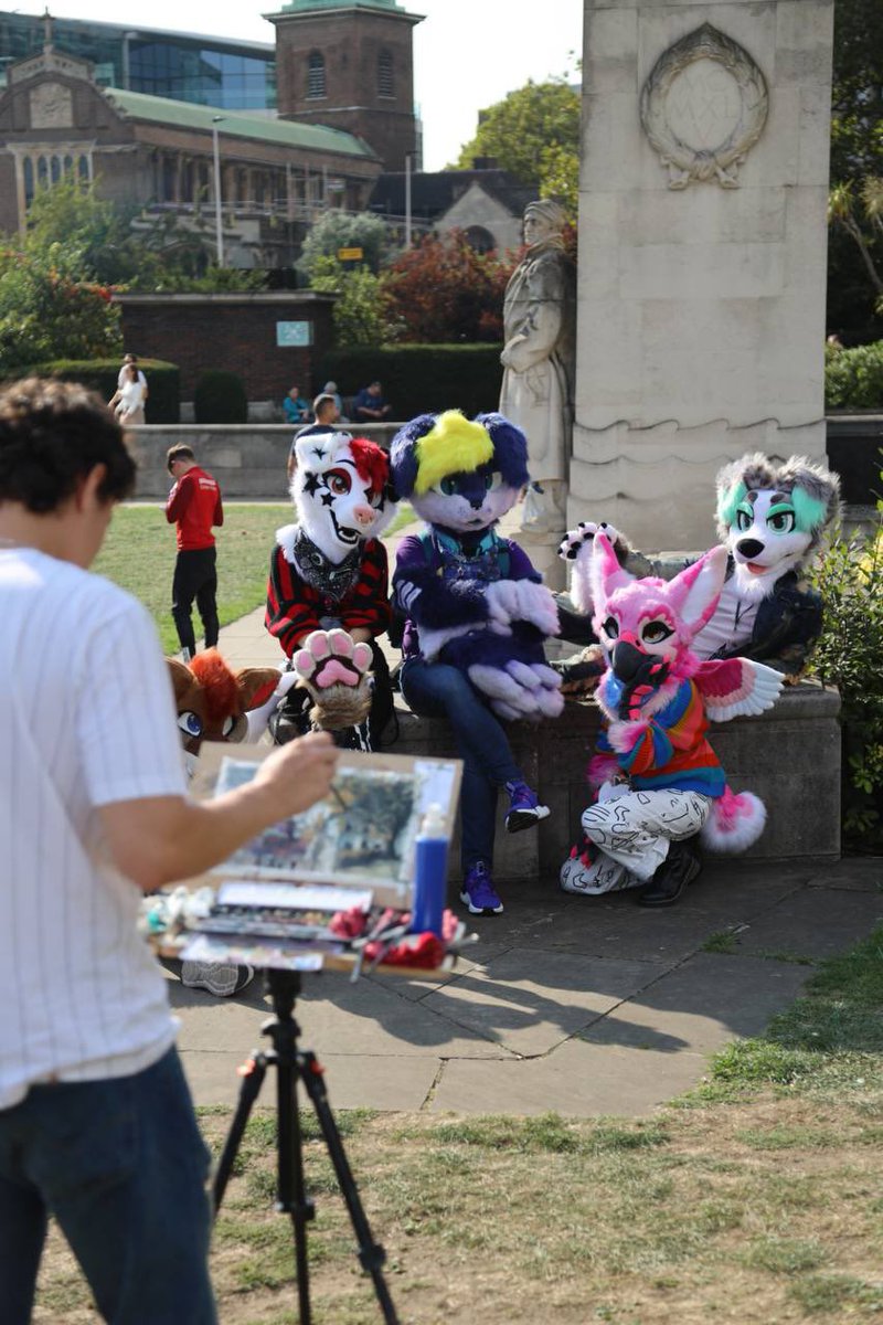 Louish (@skycharger98) on Twitter photo We are art.
Featuring <a href="/KuraiKaiju/">Kaij 🔜CFZ,EM-Con,Furality 2025</a> <a href="/Brewski_Vr/">Brewski</a> <a href="/gl1tch3y_/">Gl1tchey 🤍🧡💛</a>
📸: <a href="/MaxFilmsVR/">MaxFilmsVR</a>
🧵: <a href="/DaringDuckDSNS/">Daring Duck Designs</a>
#FursuitFriday We are art.
Featuring <a href="/KuraiKaiju/">Kaij 🔜CFZ,EM-Con,Furality 2025</a> <a href="/Brewski_Vr/">Brewski</a> <a href="/gl1tch3y_/">Gl1tchey 🤍🧡💛</a>
📸: <a href="/MaxFilmsVR/">MaxFilmsVR</a>
🧵: <a href="/DaringDuckDSNS/">Daring Duck Designs</a>
#FursuitFriday