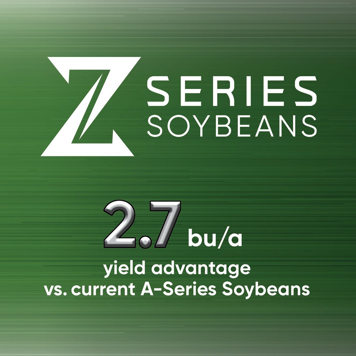 #DYK New Pioneer Seeds Z-Series soybeans deliver a 2.7 bu/a advantage vs our previous industry-leading A-Series soybeans. ☝️ 

The one to beat and the one to grow. Plant the leader! 🌱 

#EnlistWinsAgain #WhatsNextHappensHere