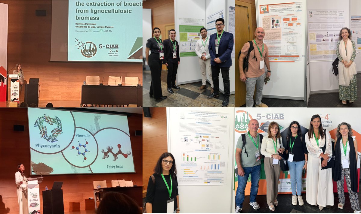 BioDeSost_UVigo's tweet photo. Nice experience in 5CIAB, Jaén

@uvigo @cinbio_uvigo @CampusAugaUVigo @CampusOurense @fcourense 
@ujaen https://t.co/kdeo0RJvxA