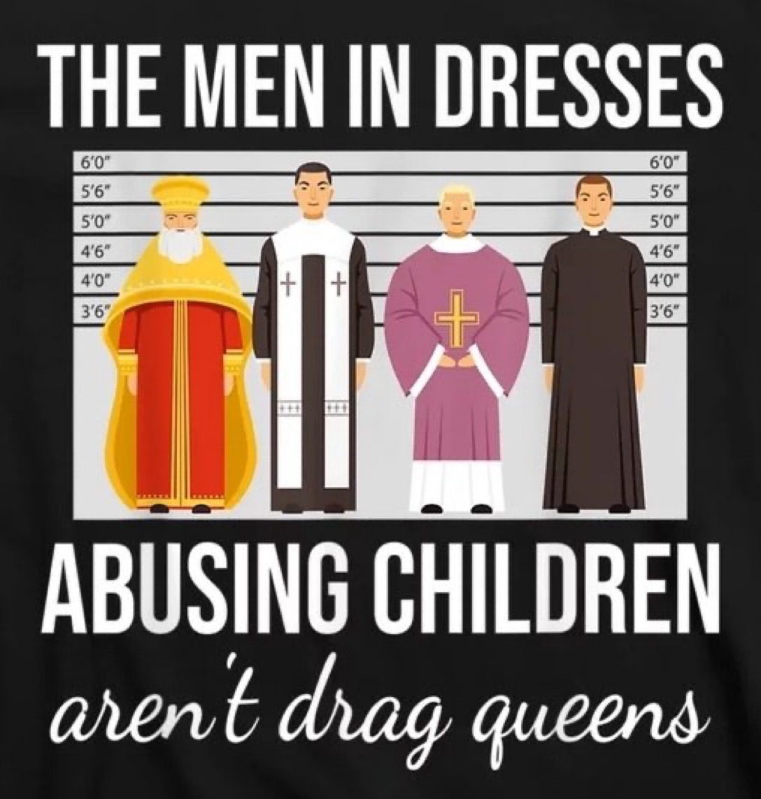 ablueview's tweet image. Who is more dangerous to children, clergy or drag queens?

Based on this free NYTimes story, I think its quite clear it’s not the queens: tinyurl.com/5fbpu5k6

#ReligiousHypocrisy #EvangelicalHypocrisy #Projection #DragHysteria #GayRights #TransRights #ABlueView