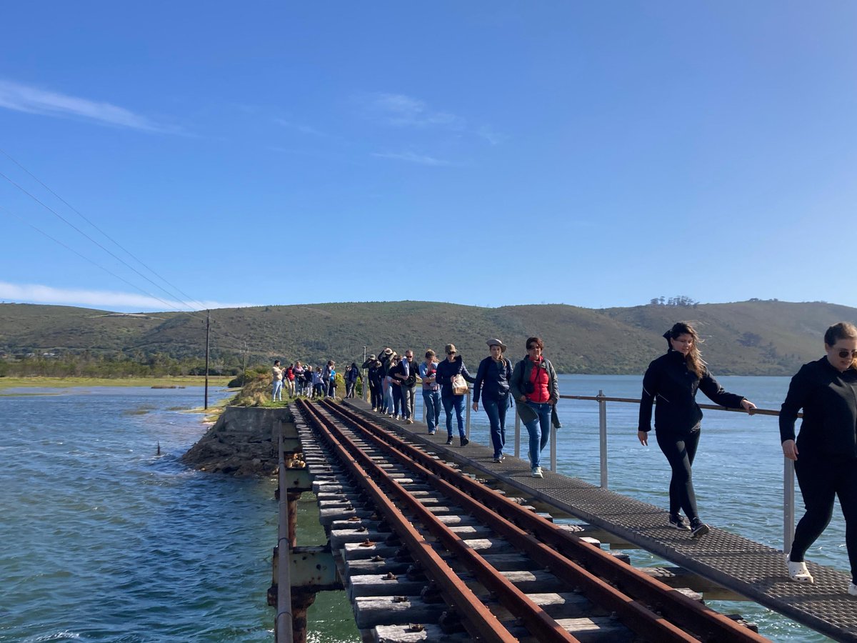 FranceCapeTown's tweet photo. 🌿This week @sanparks @cnrs @mandelauni held the 6th Garden Route Networking seminar!  🌍 Experts came together to discuss how we can better protect nature &amp; protected areas 🇫🇷  @ofbiodiversite shared gouvernance insights on marine park management 🐟 #GRIN2024 #Cooperation https://t.co/cS4cCqiLLG