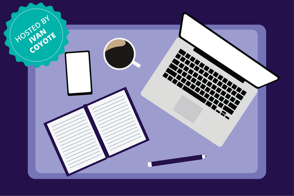 Whatever your writing needs, join author and storyteller <a href="/ivancoyote/">Ivan Coyote</a> for #FreeWriteFridays from 12-1 pm in room A2103.