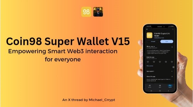 Michael_Crrypt's tweet photo. What is innovation?
โBringing something new to the table?.
Nah
It's about raising the bar so high that others seem outdated.
And @coin98_wallet V15 update does just that, reshaping the game effortlessly.
Here's all you need to know about itโด
#SmartWeb3Interaction https://t.co/lPwvv6hoFd