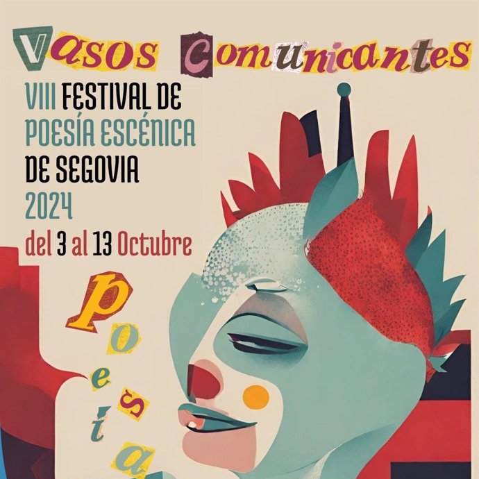 👉Sábado 5 de octubre a las 12:30 horas.

#Recital Aurora Luque dentro del 👉VIII Festival de Poesía Escénica de Segovia.
#VasosComunicantes