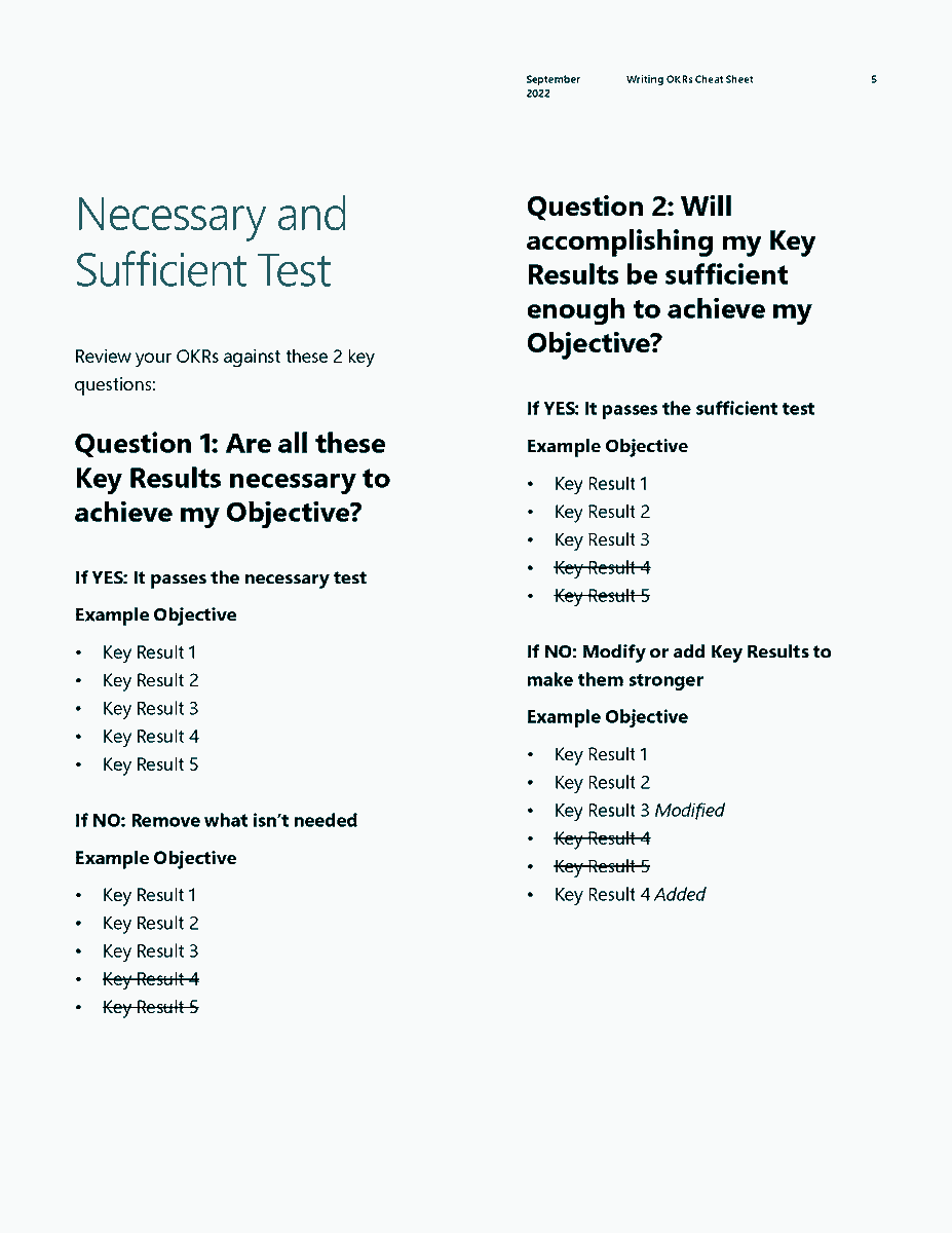 Every PM needs to grab this OKR cheat sheet from Microsoft

Seriously, share it with your team 🤝🪄