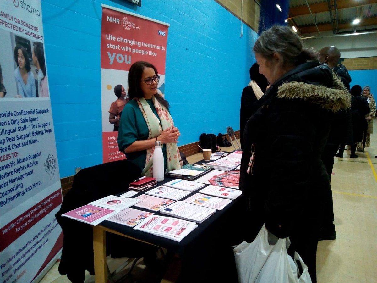 shamacentre's tweet photo. It was great to be invited to the 'Prep for Winter' Wellbeing event hosted by LPT to raise awareness of our key services and reach as many people from underserved communities as possible regarding the support available. https://t.co/klXfFPudf0