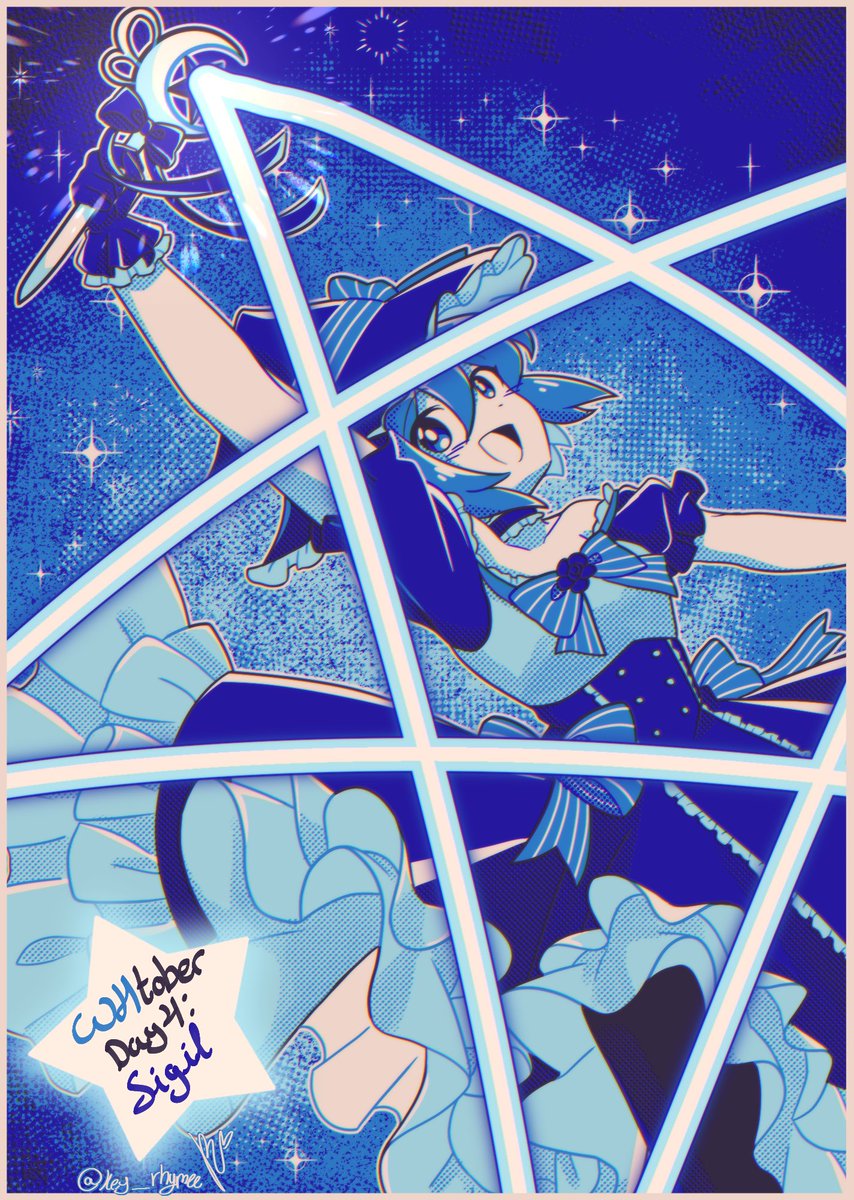 💙WHtober Day 4: Sigil⭐️

#WHtober2024 #WitchsHeart