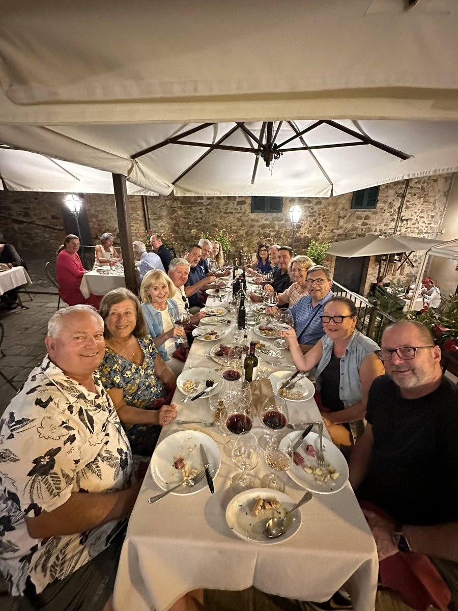 Dinner at Trattoria Il Pozzo in Sant'Angelo In Colle was all about the steak!
