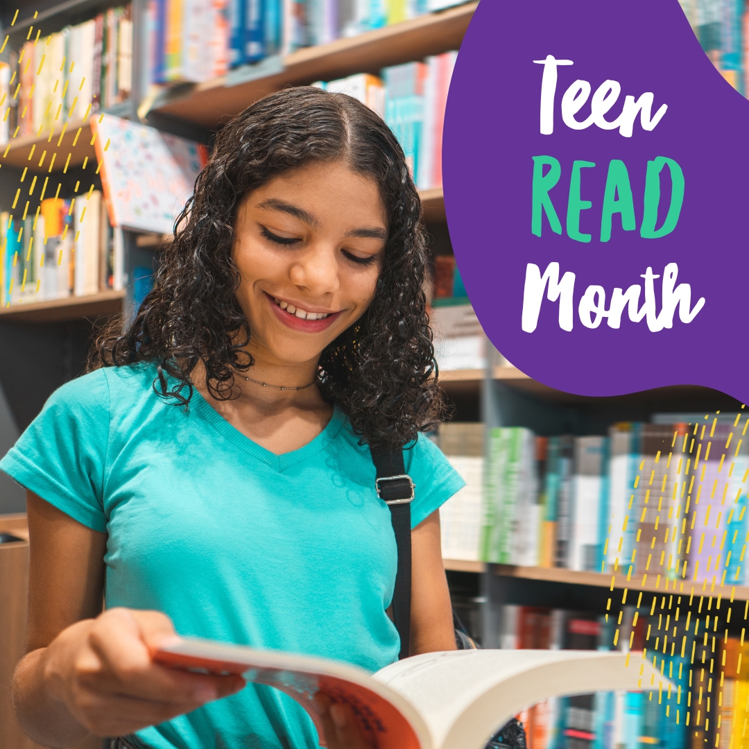 LACountyLibrary's tweet photo. #TeenReadMonth Join our celebration of all things teens and reading. Explore book recommendations, browse in person at your nearest library, and complete our crossword puzzle to receive a prize! 

📚 https://t.co/DxcUFhm1J1 https://t.co/ydt2OY6pGW
