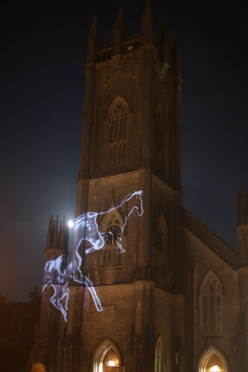 What and unforgettable <a href="/CultureNight/">Culture Night</a> in Tuam! Galway County’s Culture Night celebrations wrapped up in spectacular style as Lumina lit up the iconic Tuam Cathedral in a dazzling display of light, colour and sound! Thanks to all who joined us!