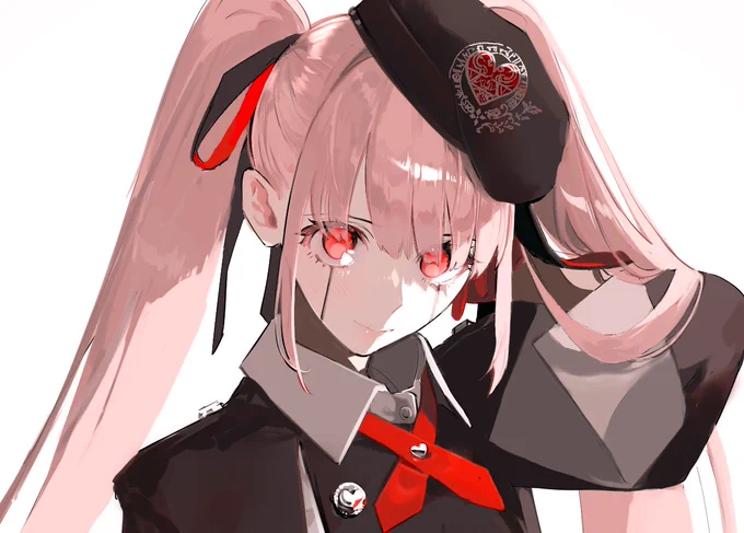お顔かわいくできたよ〜 リボンあとで加筆しよって思ってたら忘れてた 