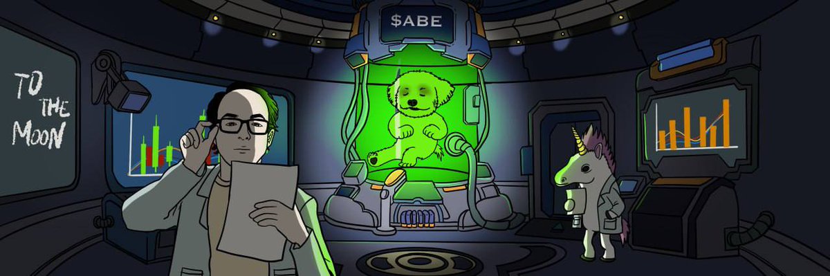 Hayden has created the most loving and an adorable dog there is to offer the crypto masses! Introducing $ABE The Uniswap Dog. The kindest and generous dog you’ll ever meet.