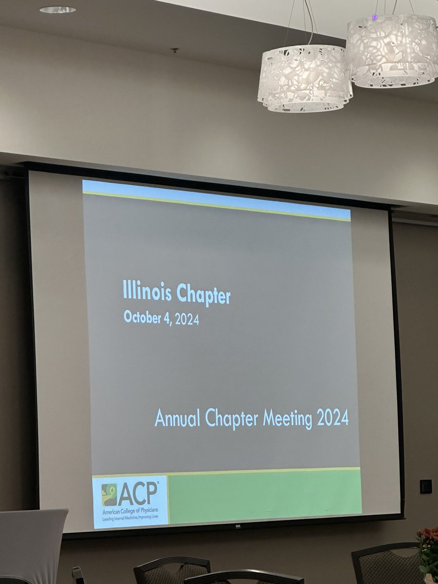 Excited to be at the <a href="/IllinoisACP/">IllinoisACP</a> meeting with an opportunity present my work on the Affordable Care Act and Community Health Implementation Plans!