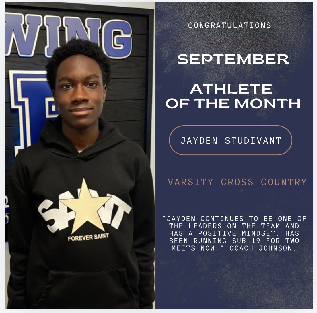 Congrats Jayden! Keep up the good work! <a href="/Ewing_Athletics/">Ewing Athletics</a>