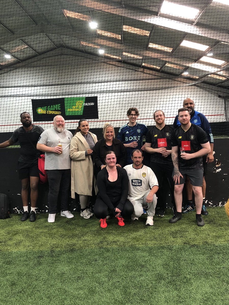Great afternoon <a href="/BARCALeeds/">BARCA-Leeds</a> LHO had their best tournament so far and <a href="/SaferLeeds/">Safer Leeds</a> Street Support got through to the Semi-Finals ⚽️❤️⚽️  Roll on next year 🏆🏆🏆