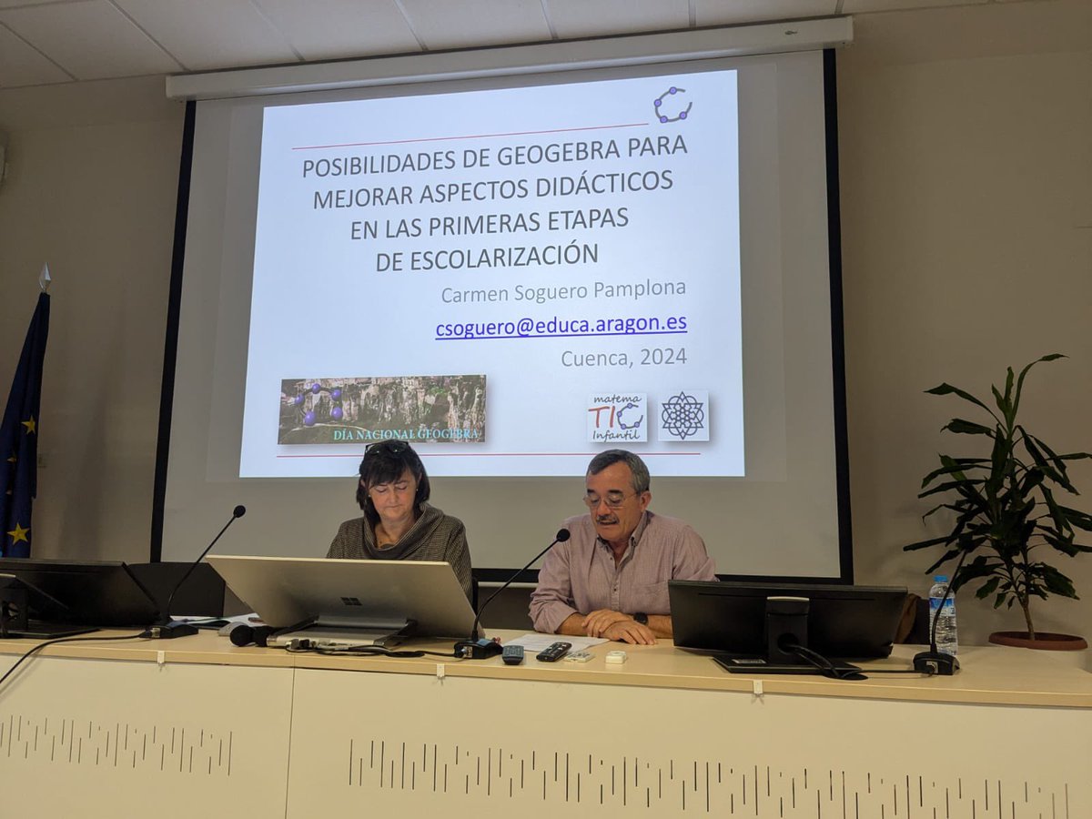 Inauguración del V Día nacional GeoGebra en Cuenca #FESPM #UCLM #MECFPD y Consorcio de la Ciudad de Cuenca 4 y 5 de octubre

Todo el programa en fespm.es/index.php/2024…