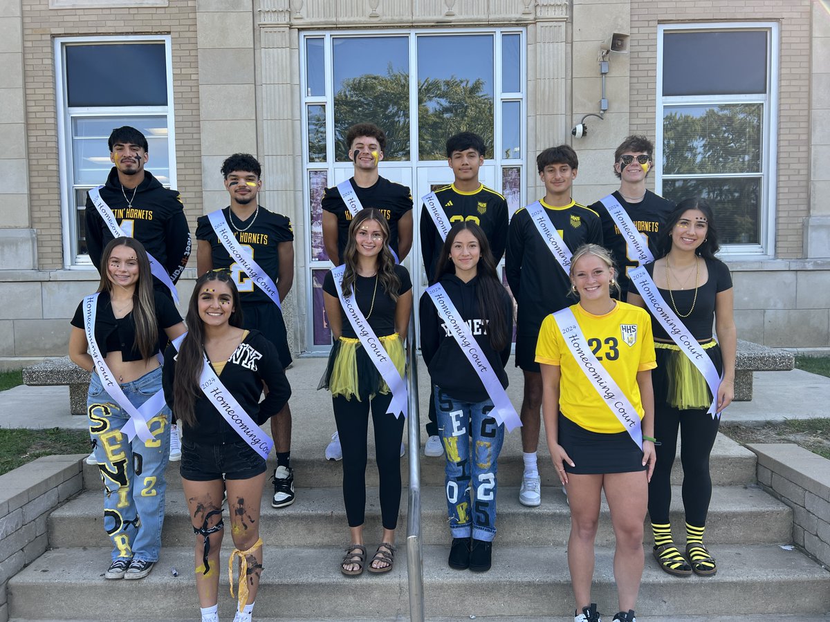 Harvard High School (@hhshornets1) on Twitter photo Your Homecoming Court!! A big day today! We have our assembly today to see which class takes home the Milk Can and the parade to follow starting at 2 pm. Tonight is our Homecoming Game at 7 pm! Now that is a packed Friday!! Let's Go Hornets! <a href="/HarvardD50/">Harvard CUSD 50</a> <a href="/D50Athletics/">Harvard Athletics</a> Your Homecoming Court!! A big day today! We have our assembly today to see which class takes home the Milk Can and the parade to follow starting at 2 pm. Tonight is our Homecoming Game at 7 pm! Now that is a packed Friday!! Let's Go Hornets! <a href="/HarvardD50/">Harvard CUSD 50</a> <a href="/D50Athletics/">Harvard Athletics</a>