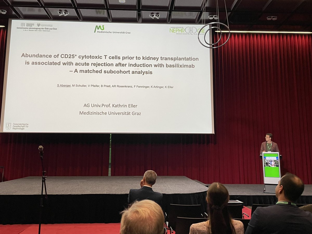 <a href="/YNAnephro/">Young Nephrologists Austria</a> presented beautiful scientific work yesterday and  today at @oegnephro 🤩 So proud of this young generation of enthusiastic doctors! Let’s see which 3 will be our winners of the 2. Young Nephrologist Austria Award tonight 👏