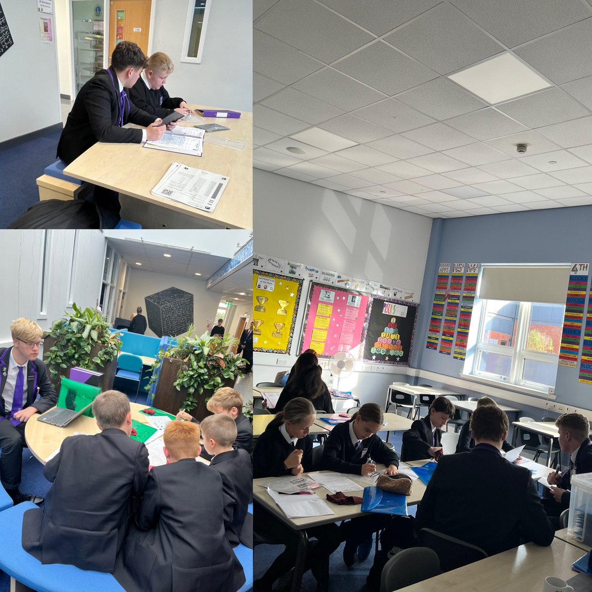 Wallace High Maths tweet media