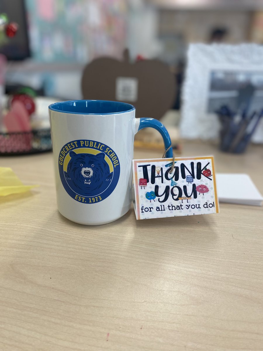 Goldcrest teachers are feeling very appreciated today! Thank you <a href="/PamelaFowler1/">Pamela Fowler (she/her)</a> #teacherappreciationday2024