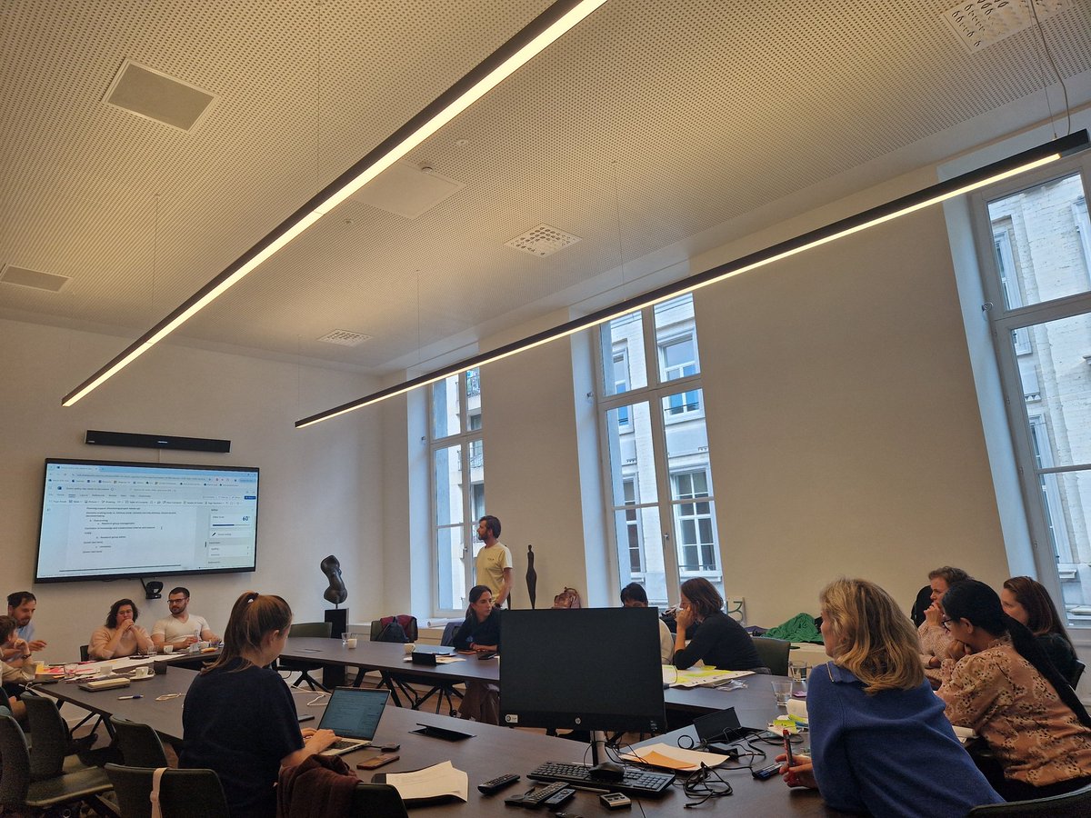 Lieve Van den Block (@lvdblock) on Twitter photo Wonderful senior policy day <a href="/eolc_research/">EoLC Research Group</a> a great team working on how to supervise and make great research 🤩 Wonderful senior policy day <a href="/eolc_research/">EoLC Research Group</a> a great team working on how to supervise and make great research 🤩