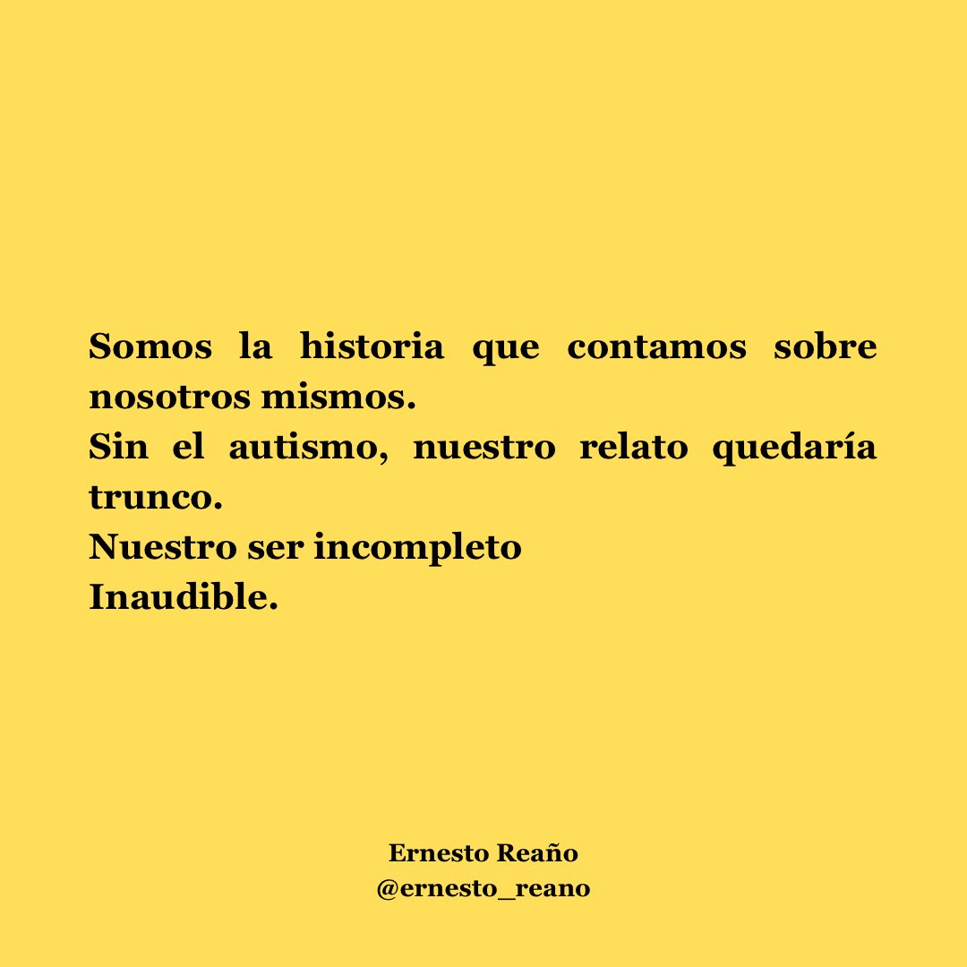 #Autismo #Historia #Vida #Identidad #Ser