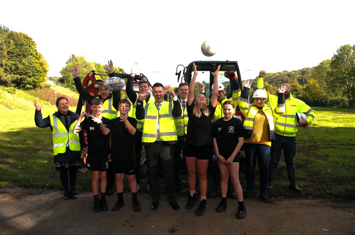 torfaencouncil's tweet photo. Work kicks off on 3G pitches 

This week construction has started on two top quality sports pitches in Abersychan and Llantarnam Primary school with pitches set for completion by 31 March 2025. https://t.co/S0x2QOgwqI