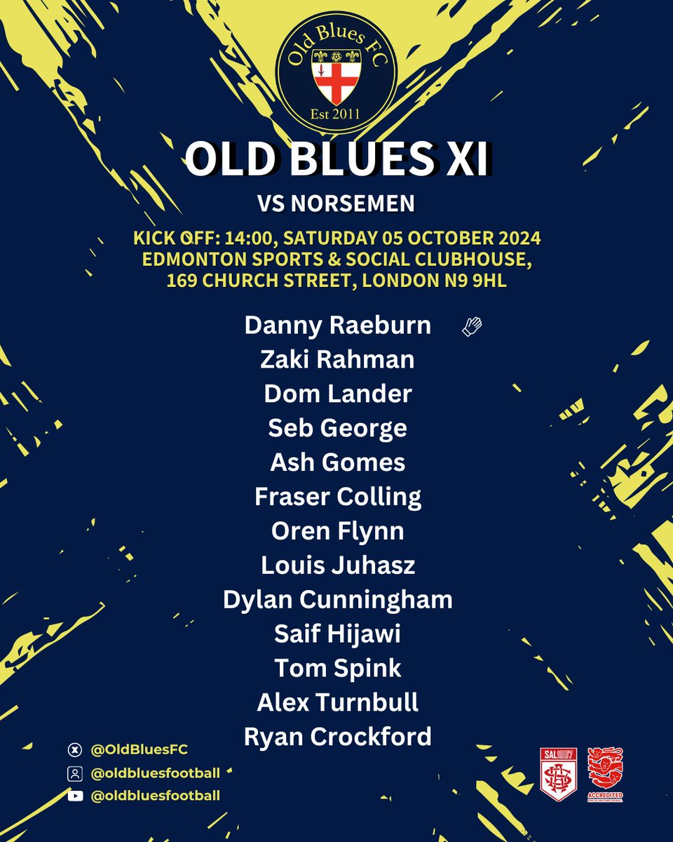 Old Blues FC tweet media