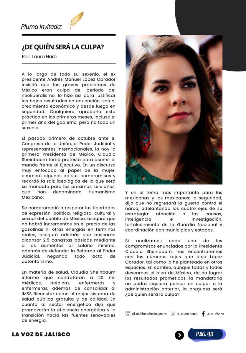 Laura Haro Ramírez tweet media