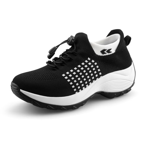 An item on my Throne wishlist just got fully funded: STUNAHOME Orthopedic Sneakers Breathable Women Walking Shoes Slip on Trainers Women's Comfortable Casual Ladies Athletic Shoe Thick Bottom - 9 - Black/White. Thank you! throne.com/aedghivequeen #Wishlist #Throne