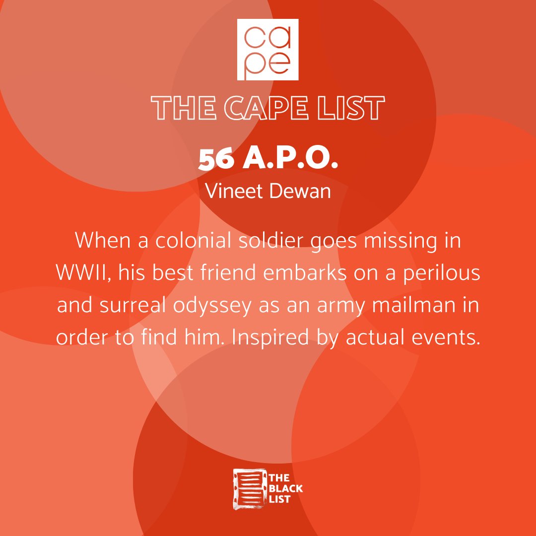 theblcklst's tweet photo. 56 A.P.O. by Vineet Dewan, 2024 #CAPEList https://t.co/ySkzhAwqHR