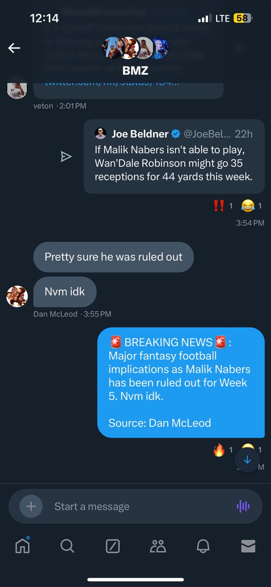 BMZHQ's tweet image. For the record. BMZ had it first. Please credit BMZHQ. @AdamSchefter @RapSheet