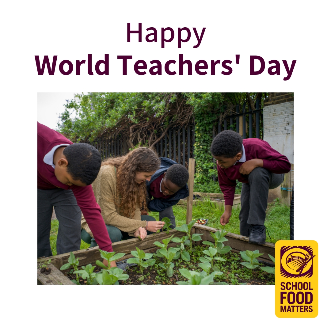 School Food Matters (@sfmtweet) on Twitter photo It’s #WorldTeachersDay!
We want to celebrate all the incredible #teachers, TAs and staff who share our passion for #FoodEducation and #HealthyFood in schools 💛
#WorldTeachersDay2024 #TeachersDay #UKTeachers #EduTwitter #Edchat <a href="/UNESCO/">UNESCO 🏛️ #Education #Sciences #Culture 🇺🇳</a> <a href="/HealthEduRes/">UNESCO Health & Education Resource Centre</a> It’s #WorldTeachersDay!
We want to celebrate all the incredible #teachers, TAs and staff who share our passion for #FoodEducation and #HealthyFood in schools 💛
#WorldTeachersDay2024 #TeachersDay #UKTeachers #EduTwitter #Edchat <a href="/UNESCO/">UNESCO 🏛️ #Education #Sciences #Culture 🇺🇳</a> <a href="/HealthEduRes/">UNESCO Health & Education Resource Centre</a>