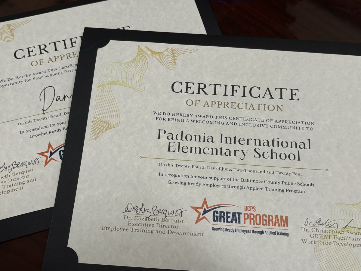 Dan Pizzo (@dan_pizzo) on Twitter photo It was a pleasure and an honor to support our BCPS ‘Great’ Program here <a href="/PadoniaPride/">Padonia International Elementary School</a>! <a href="/liz_berquist/">Liz Berquist</a> It was a pleasure and an honor to support our BCPS ‘Great’ Program here <a href="/PadoniaPride/">Padonia International Elementary School</a>! <a href="/liz_berquist/">Liz Berquist</a>