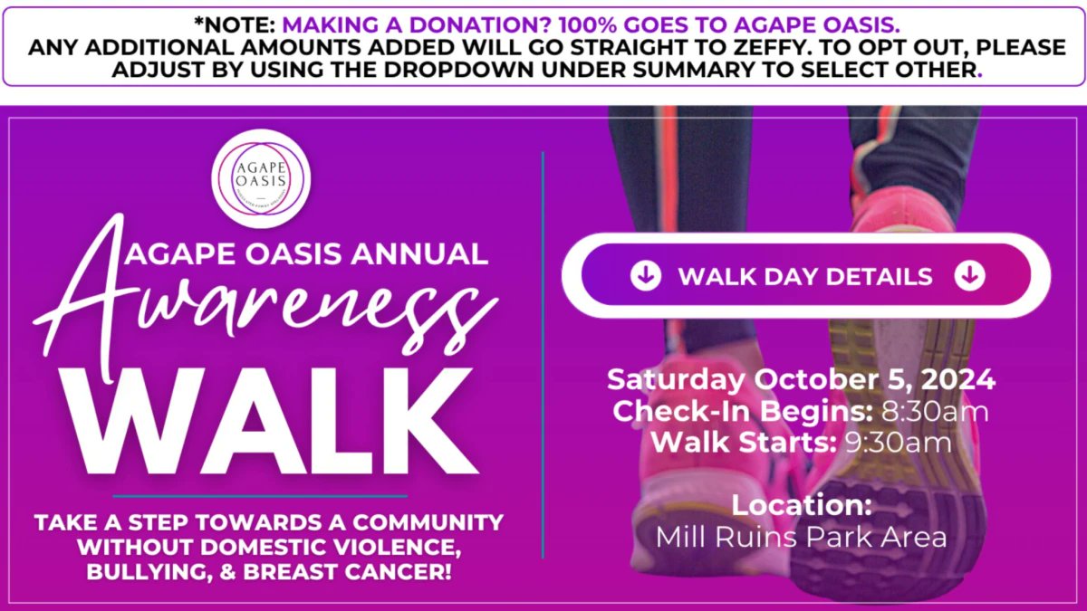 Please join me tomorrow for a beautiful walk, with beautiful people, for a beautiful cause! If you can't make it, please donate: zeffy.com/en-US/fundrais…