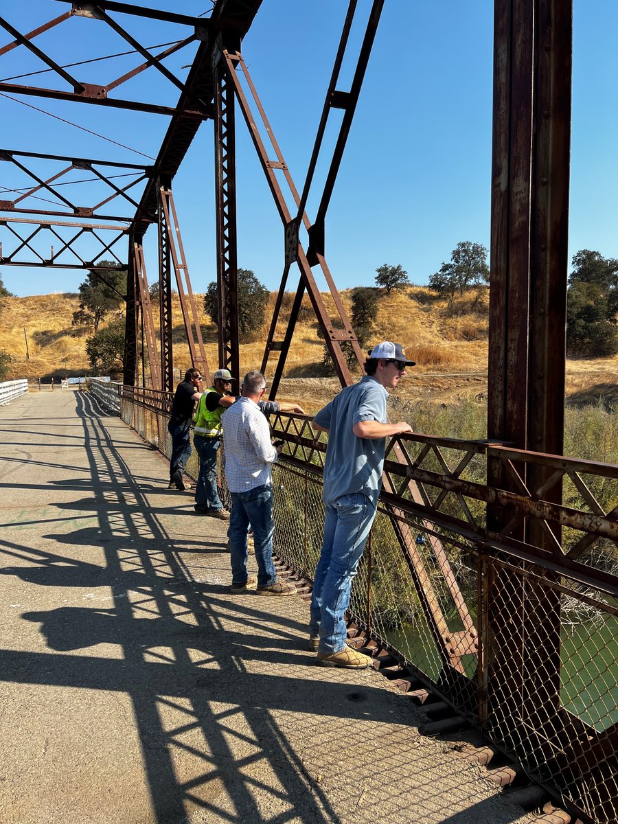 Davids_Eng's tweet photo. Our Oakdale office recently had the opportunity to spend some time at the Tuolumne River and check out work being done at the Old La Grange Bridge restoration project. https://t.co/olznJ8d0pK