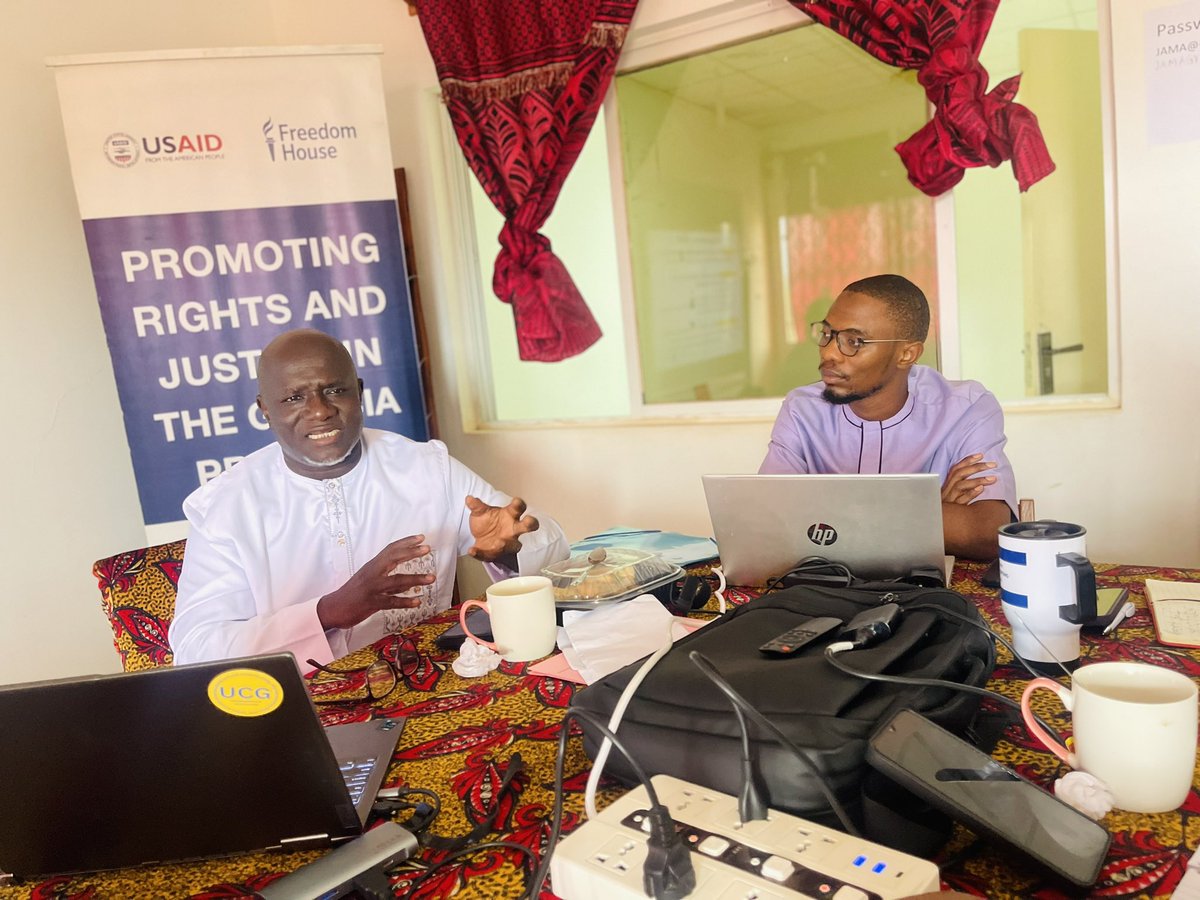 PRJ_Gambia's tweet photo. Today, we commence the training and orientation for the boards of the four supported CSOs, focusing on reinforcing knowledge of board oversight functions and roles. This session follows up on the previous training on fundraising and organizational management. https://t.co/eU7lX6UIyc