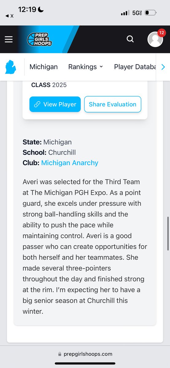 Averi Collins (@avericollins_1) on Twitter photo Bug senior season coming up!! Thank you <a href="/pgh_Danyle/">PrepGirlsHoopsDanyle</a> for the write up! <a href="/churchill_bball/">Churchill Basketball</a> <a href="/PGHMichigan/">Prep Girls Hoops Michigan</a> Bug senior season coming up!! Thank you <a href="/pgh_Danyle/">PrepGirlsHoopsDanyle</a> for the write up! <a href="/churchill_bball/">Churchill Basketball</a> <a href="/PGHMichigan/">Prep Girls Hoops Michigan</a>