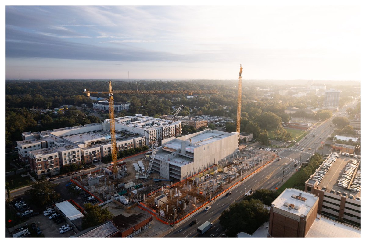 A few shots I got from the sky yesterday of the changing landscape of Tallahassee.