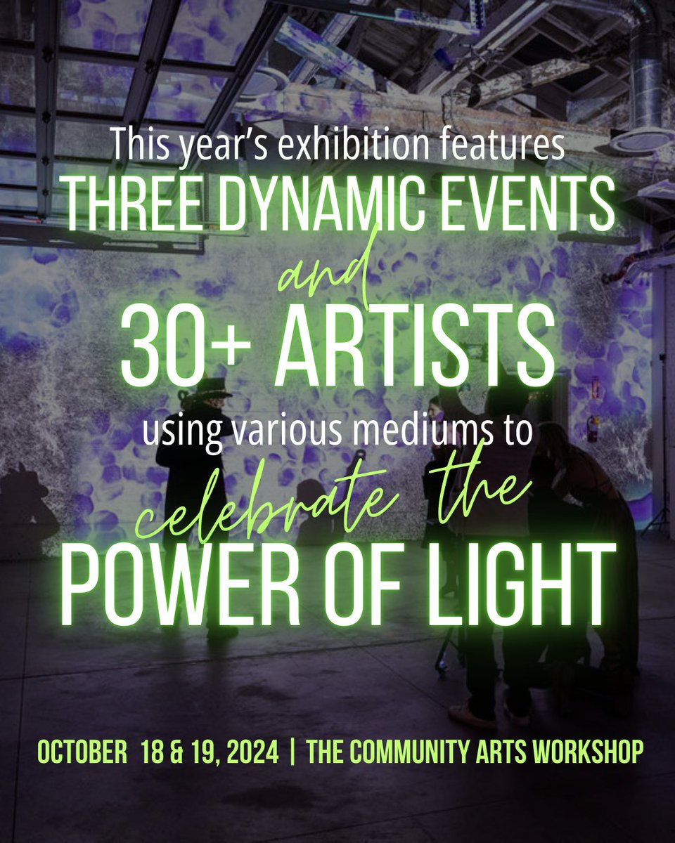 unitetolight's tweet image. We're just 2 WEEKS away from Unite to Light the Night, an awe-inspiring festival of art, dazzling performances, and vibrant parties that’s lighting up the city for its third year in a row. Get your tickets today: unitetolight.org/lightthenight.…