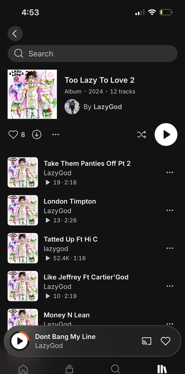 lazygod0's tweet image. Too lazy to Love 2 out now! 
Featuring hi c and Cartier god 
#vbc #ogod